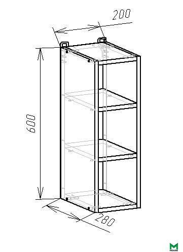 Кухонна шафа "GastroBox" 458499 458499 фото