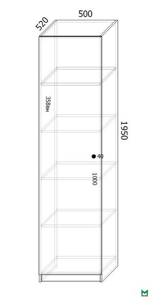 Шафа в дитячу "Opus" 458066 фото