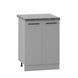 Шкаф нижний МК Compact ЛДСП 820х600х460мм Серый 458199 458199 фото 1